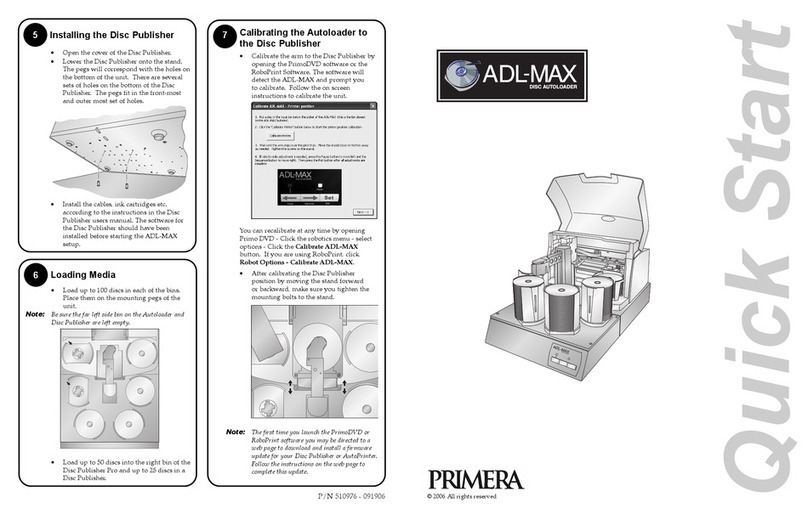 Primera ADL-MAX quick start