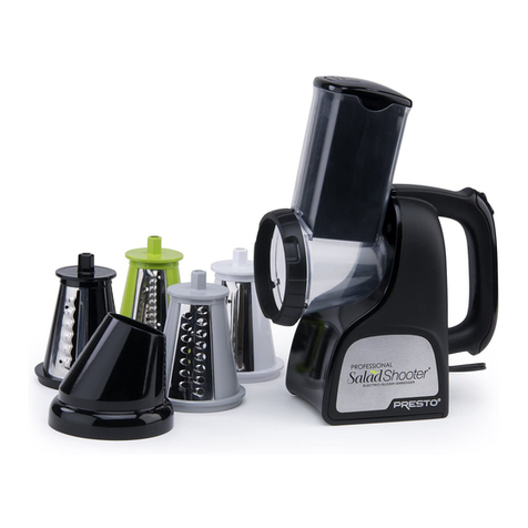 Presto ProfessionalSaladShooter 2970 User manual