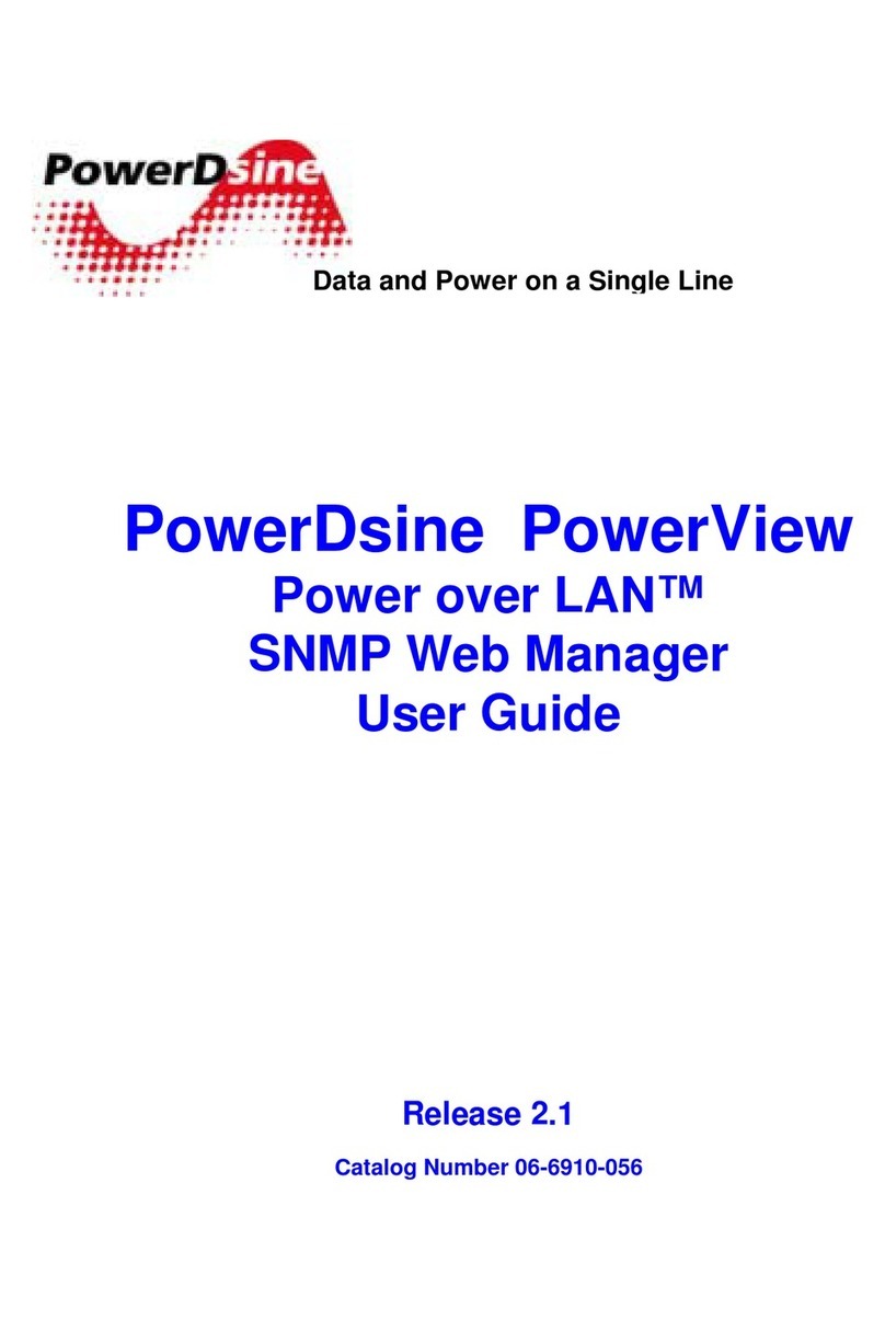 PowerDsine PowerView user guide