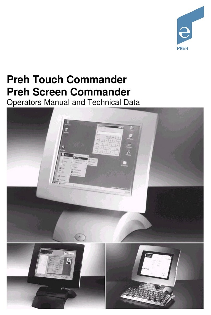 Preh MC12T3 User manual