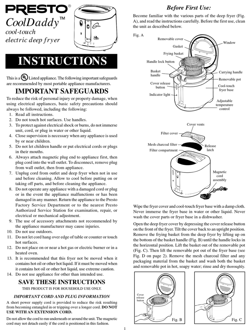 Presto CoolDaddy 5444 User manual