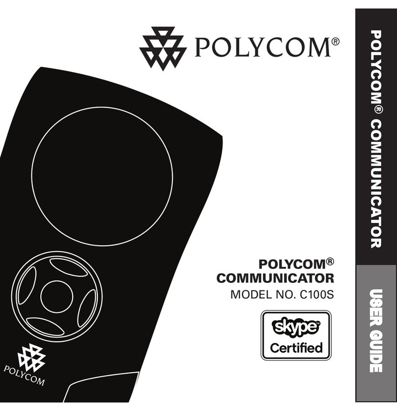 Polycom COMMUNICATOR C100S user guide