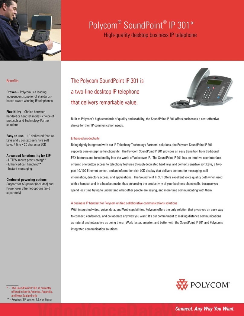Polycom 2200-11331-001 User manual