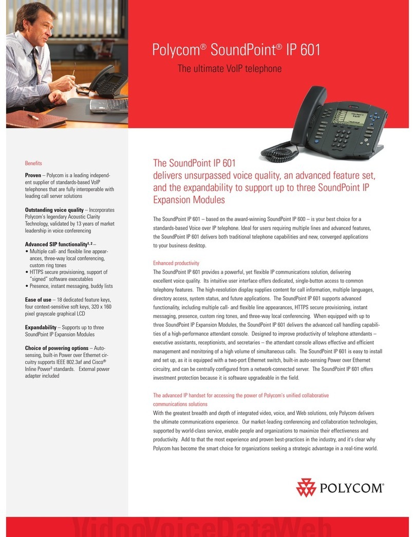 Polycom 2200-11631-001 User manual