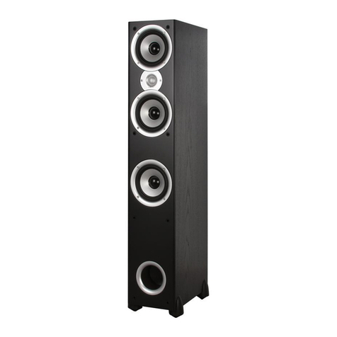 Polk Audio T90e EURO owner's manual