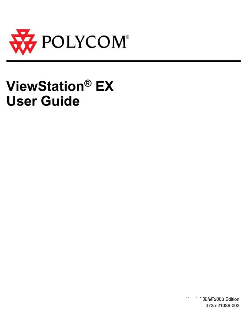Polycom VIEWSTATION EX user guide