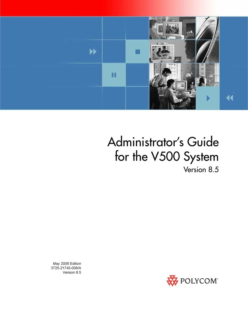 Polycom V500 Service manual