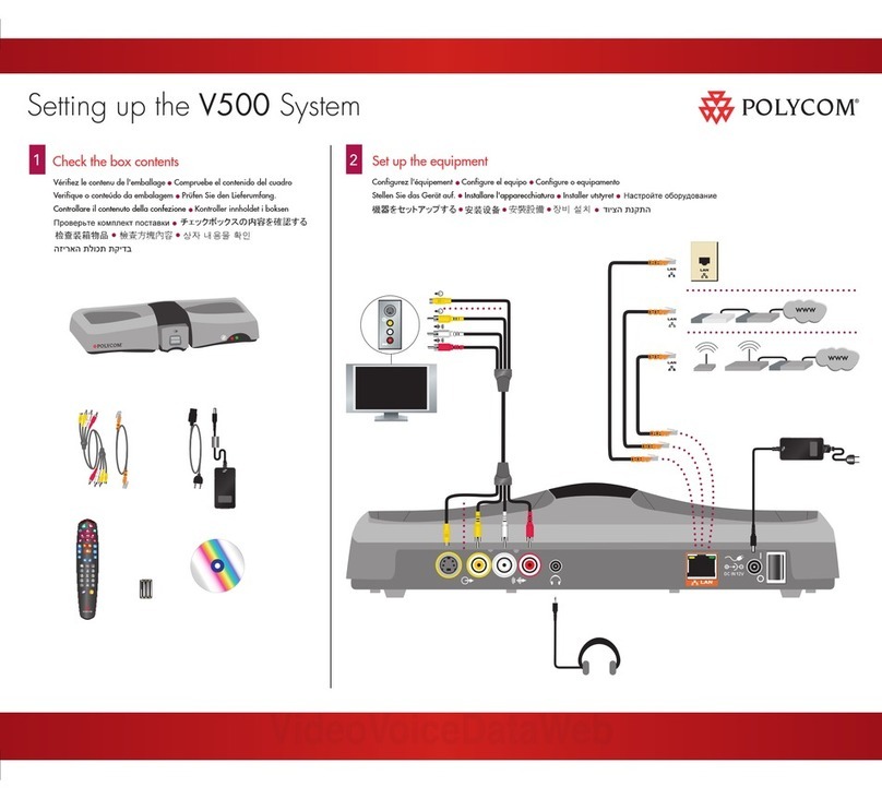 Polycom V500 User instructions