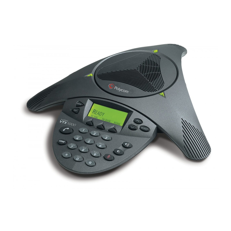 Polycom SoundStation VTX1000 Instruction Manual
