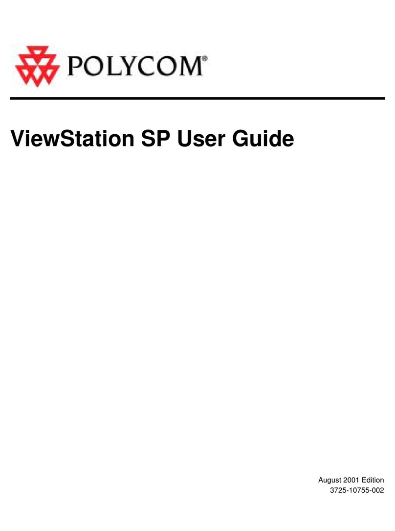 Polycom ViewStation SP128 User manual