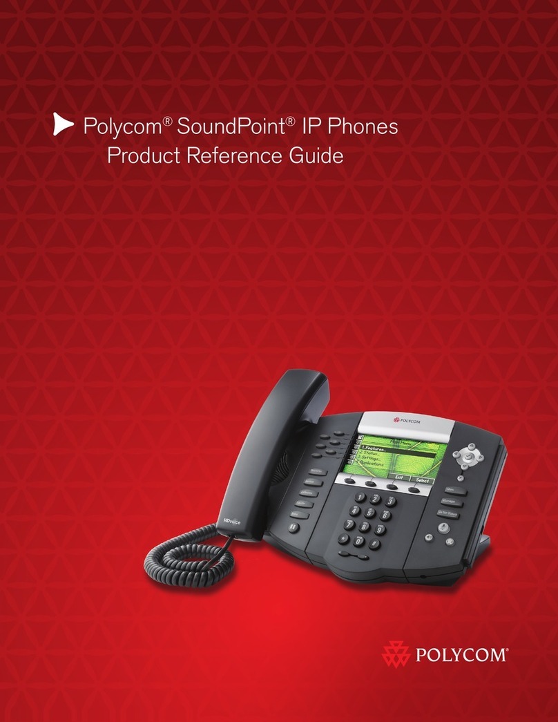 Polycom SoundPoint IP 331 Installation and operation manual