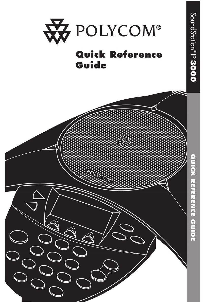 Polycom SoundStation IP 3000 User manual