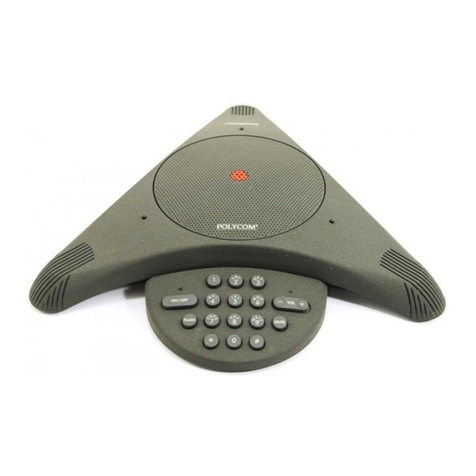 Polycom SoundStation 110 V User manual Polycom SoundStation 110 V User manual