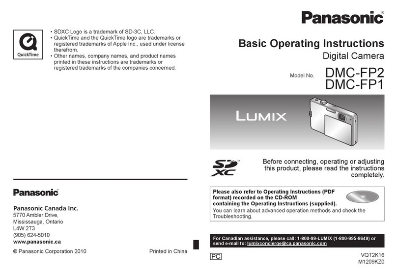 Panasonic DMC-FP1A Technical specifications