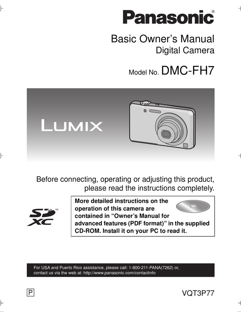 Panasonic DMC-FH7K Basic owner's manual