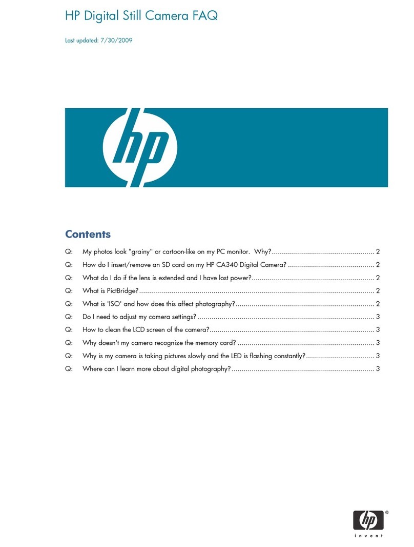 HP SB360 - 12 MP, 3IN LCD Installation guide HP SB360 - 12 MP, 3IN LCD Installation guide