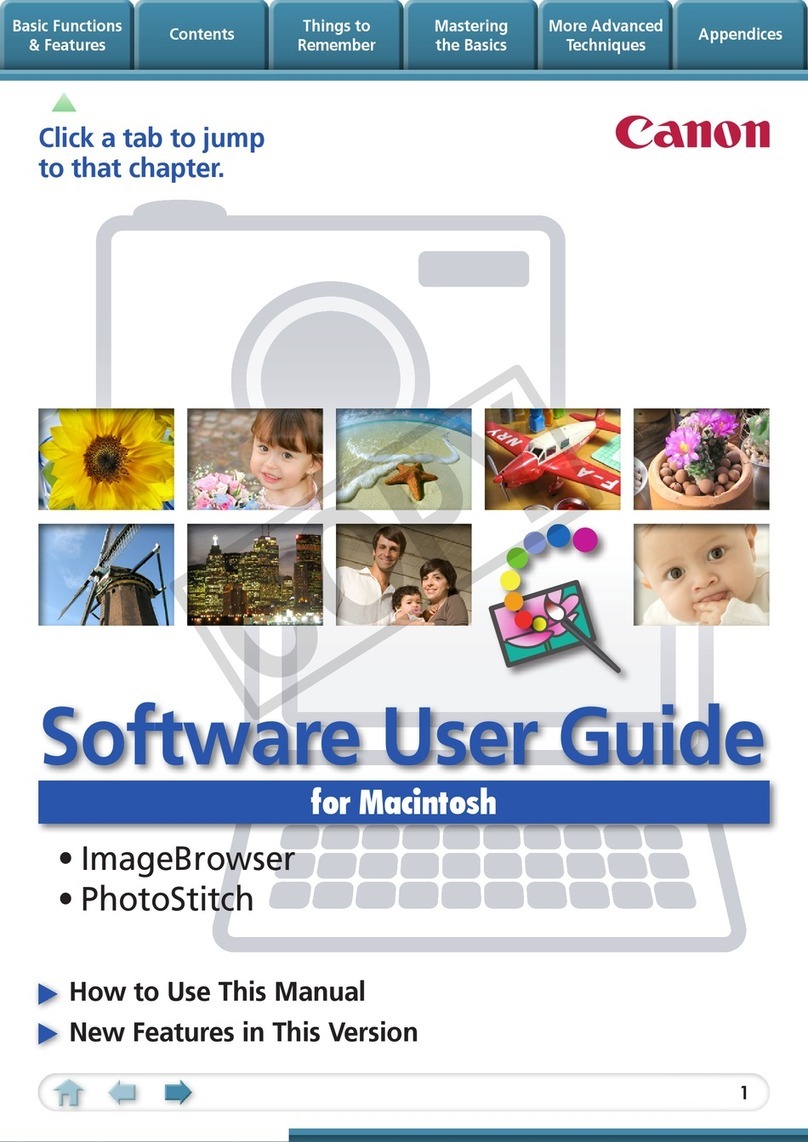 Canon 3211B001 - PowerShot E1 Digital Camera Software user's guide Canon 3211B001 - PowerShot E1 Digital Camera Software user's guide