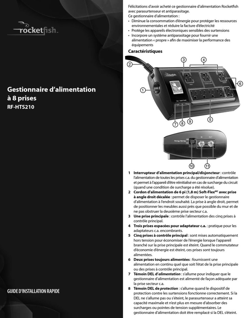 Rocket Fish RF-HTS210 Installation and operation manual Rocket Fish RF-HTS210 Installation and operation manual