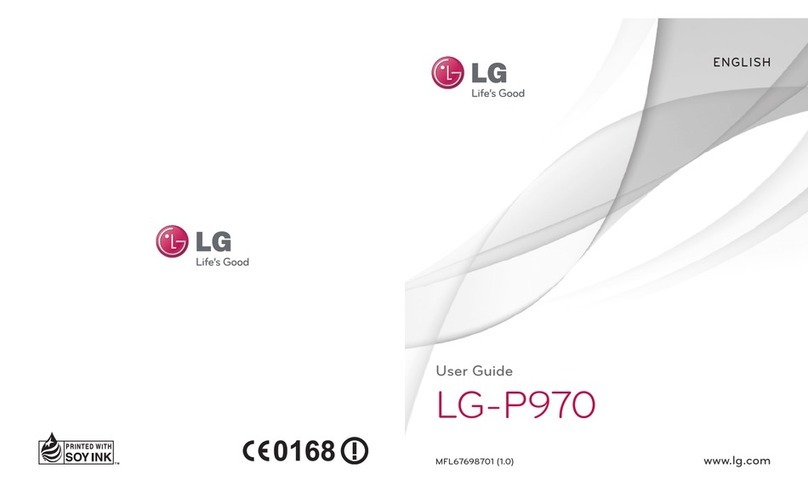 LG P970 User manual