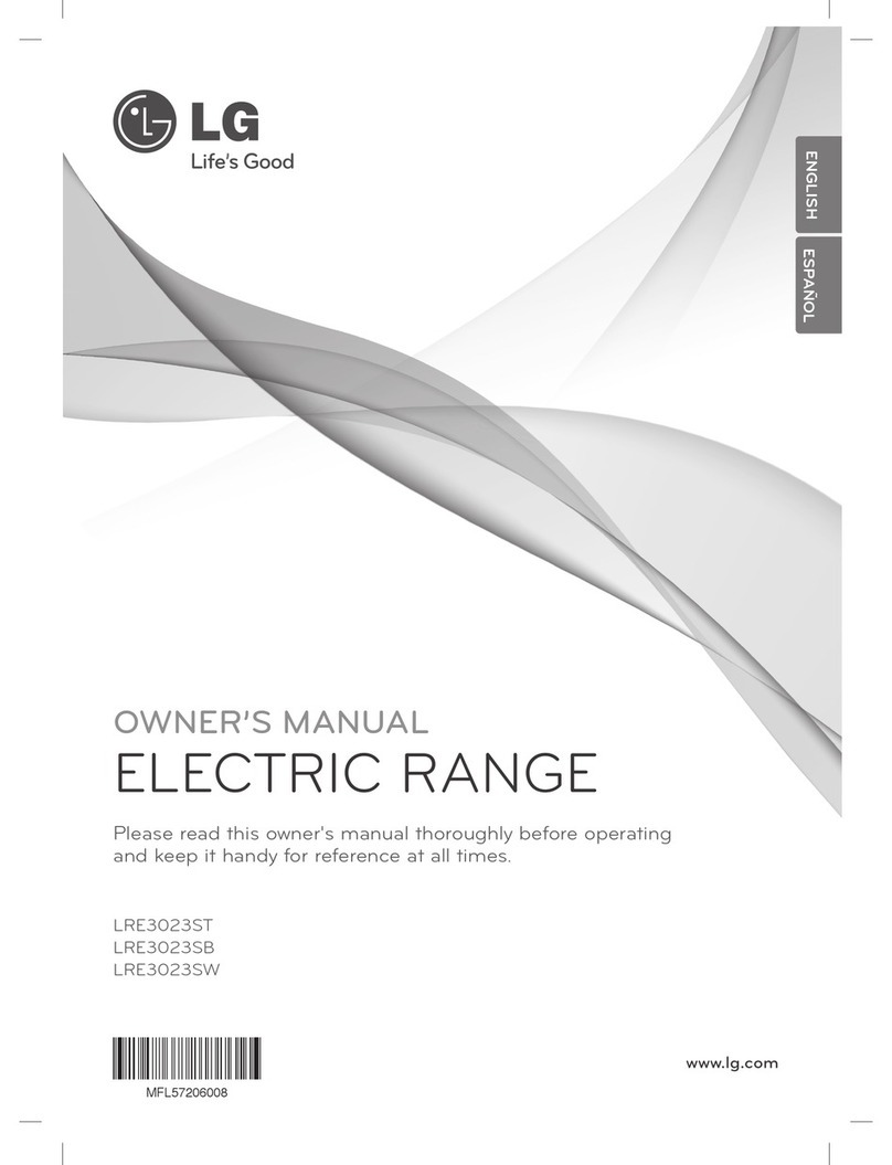 LG LRE3023SB User manual