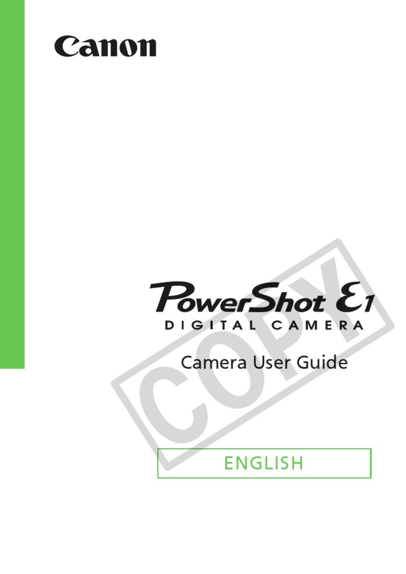 Canon 3211B001 - PowerShot E1 Digital Camera User manual