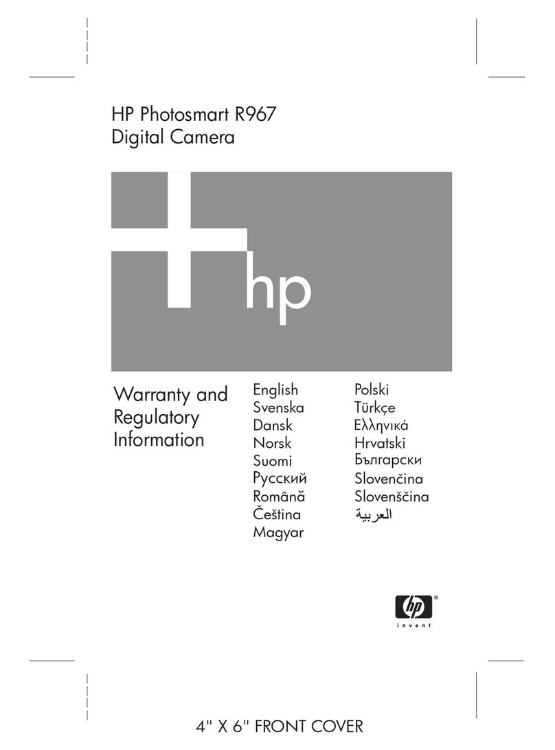 HP R967 - Photosmart 10MP Digital Camera Owner's manual HP R967 - Photosmart 10MP Digital Camera Owner's manual