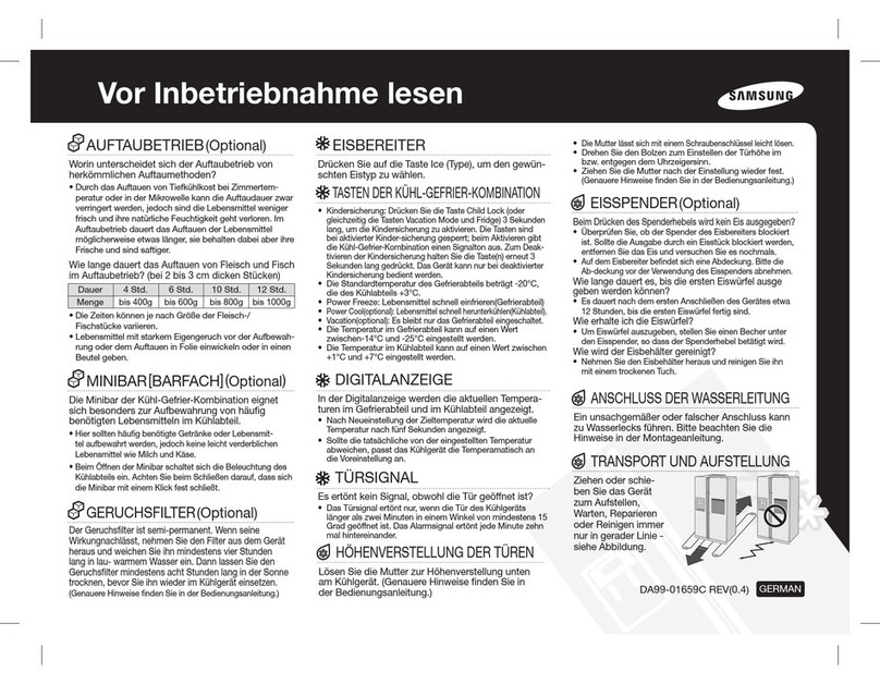 Samsung RS7567BHCSL User manual