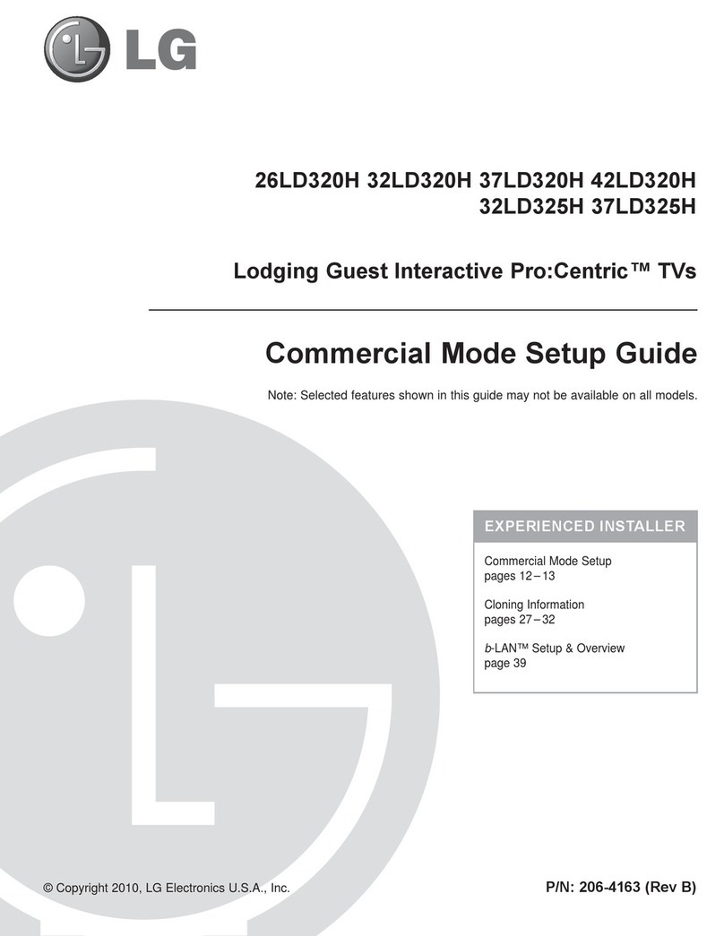 LG 42LD320H User manual