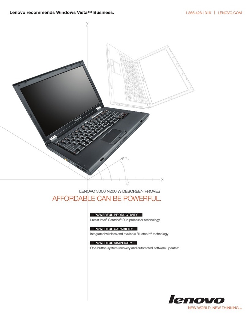 Lenovo 0769AKU User manual