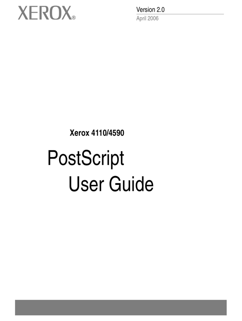 Xerox Legacy 4110 User manual