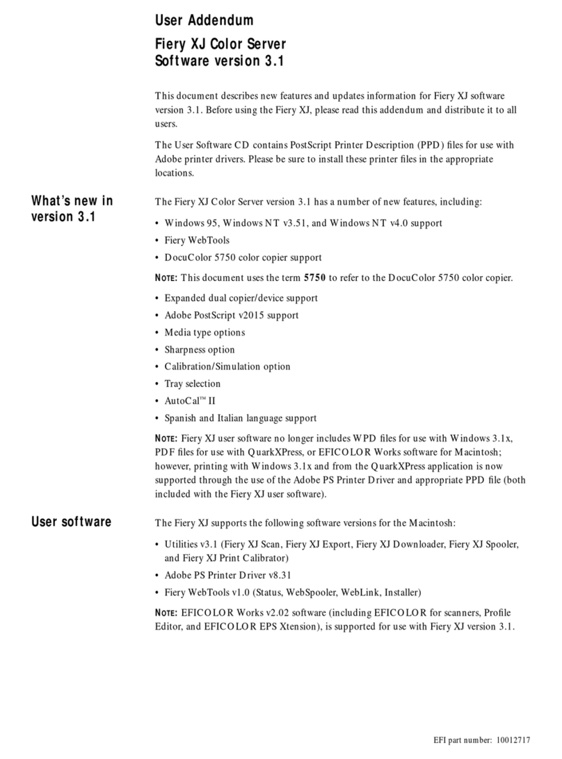 Xerox DocuColor 5750 Manual