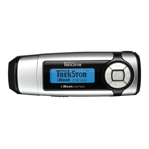 TrekStor i.Beat censo 1GB User manual TrekStor i.Beat censo 1GB User manual