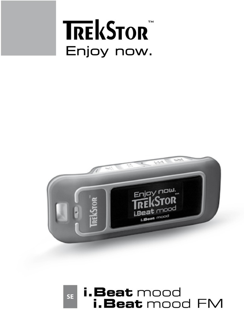 TrekStor i.Beat censo 1GB quick start guide