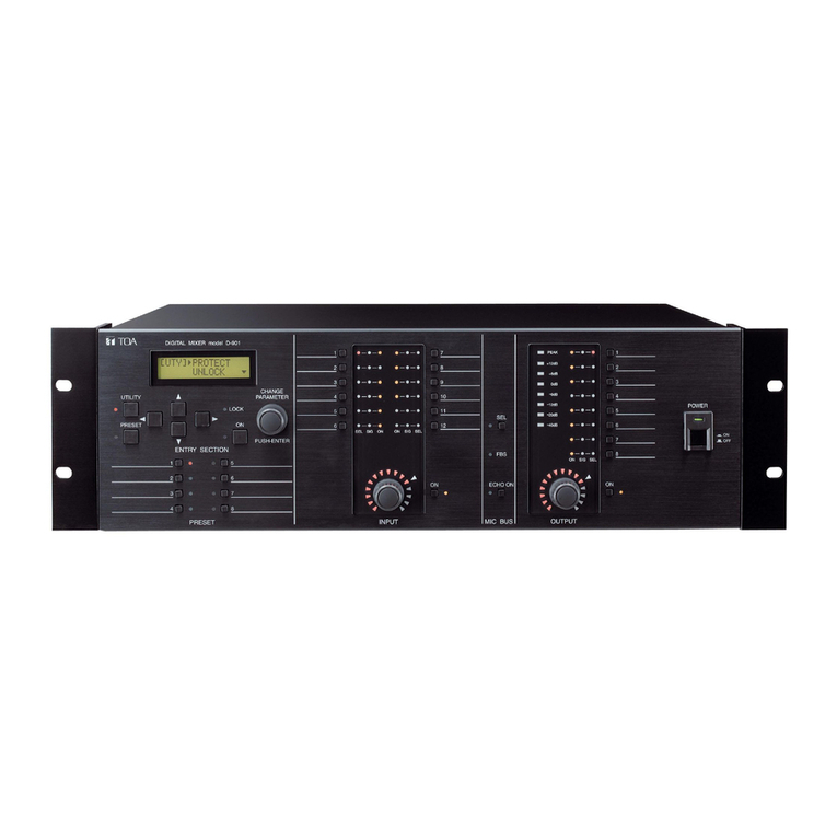 Toa D-901 Spec sheet