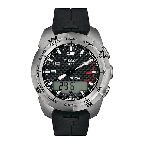 Tissot T-Touch T001.520.47.051.00 User manual