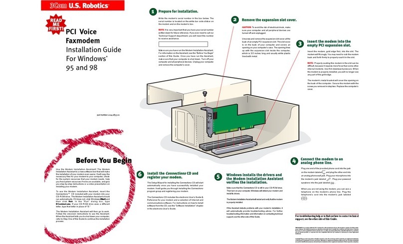 US Robotics 005690-00 - installation guide