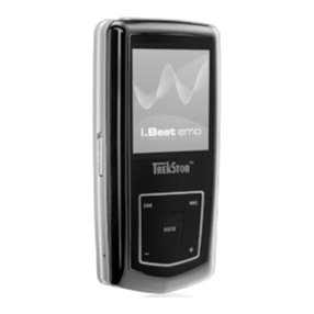 TrekStor i.Beat motion 2GB User manual