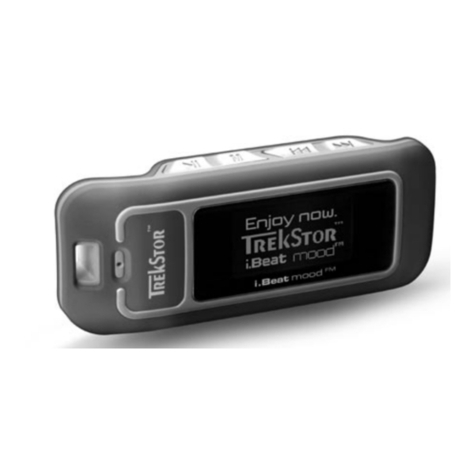 TrekStor i.Beat Mood FM 2GB quick start guide
