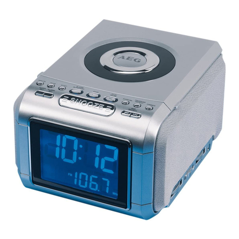 AEG SRC 4306 CD User manual