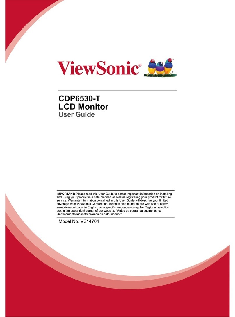 ViewSonic CDP6530T User manual