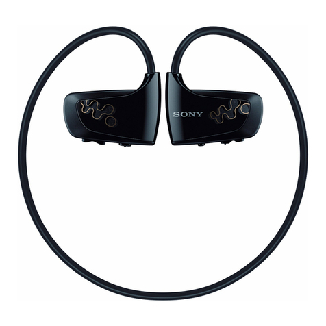 Sony Walkman NWZ-W262 User manual