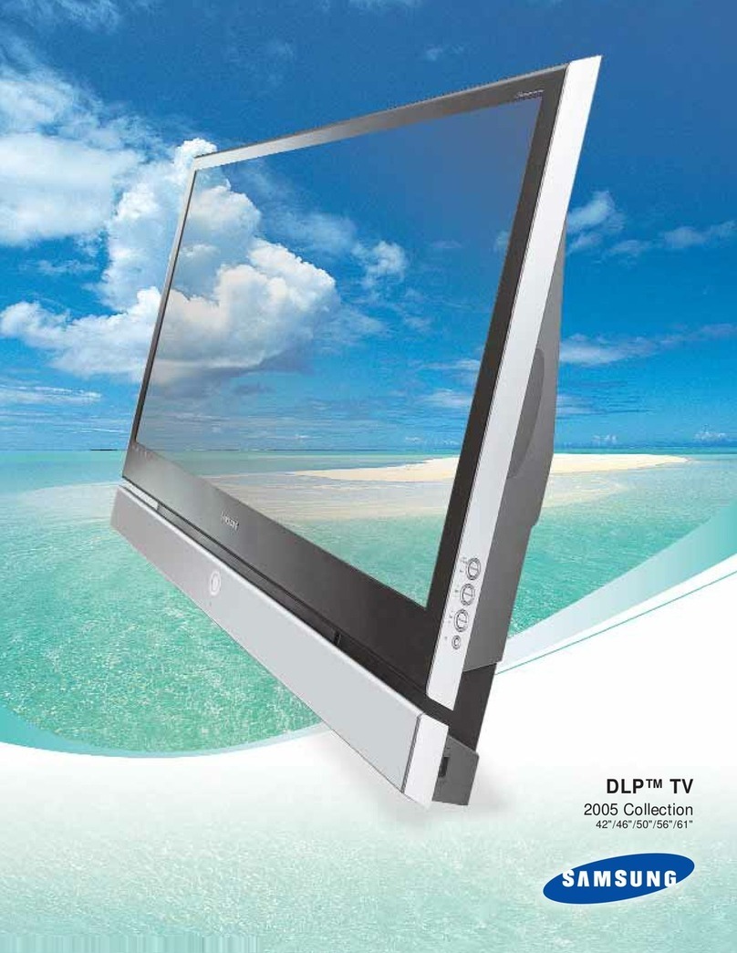 Samsung HLR6167WX User manual Samsung HLR6167WX User manual