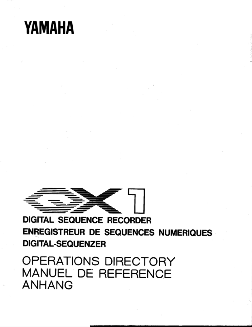 Yamaha QX1 Operations directory