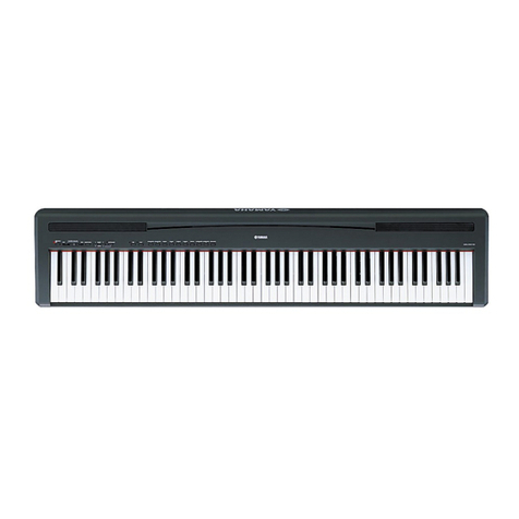 Yamaha P-85 User guide Yamaha P-85 User guide