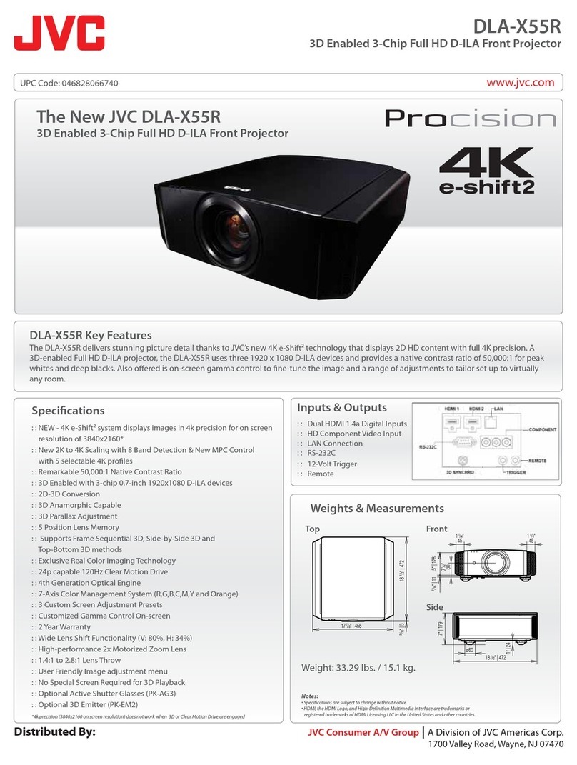 JVC DLA-X55R User manual