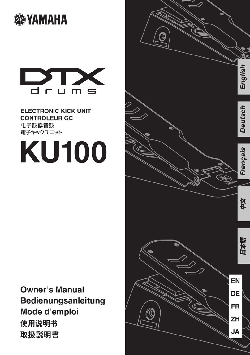 Yamaha KU100 owner's manual