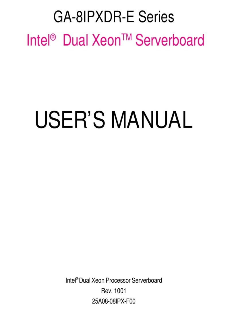 Gigabyte GA-8IPXDR-E Series user manual