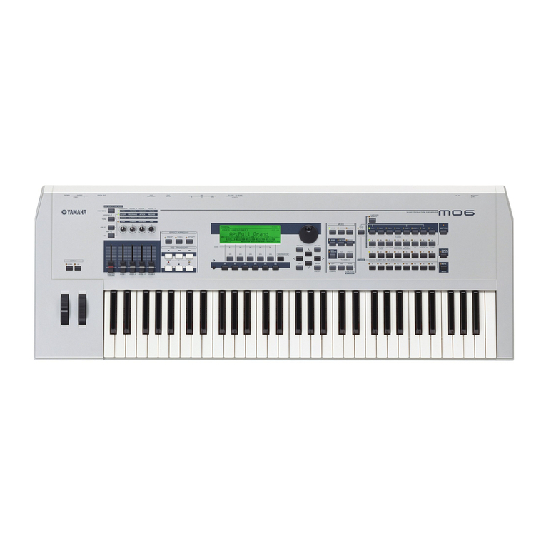 Yamaha MO6 manual