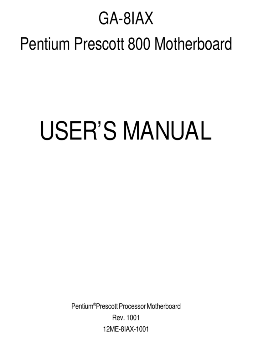 Gigabyte GA-8IAX user manual