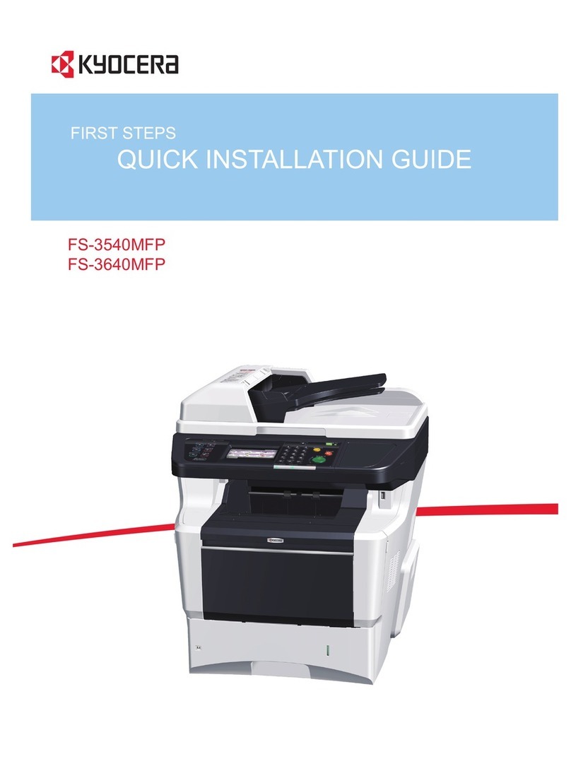 Kyocera ECOSYS FS-3540MFP User manual